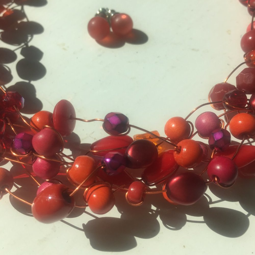 Handmade Austrian Collar Necklace